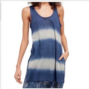 NWT FREE PEOPLE Out to Sea Medium Coverup dress